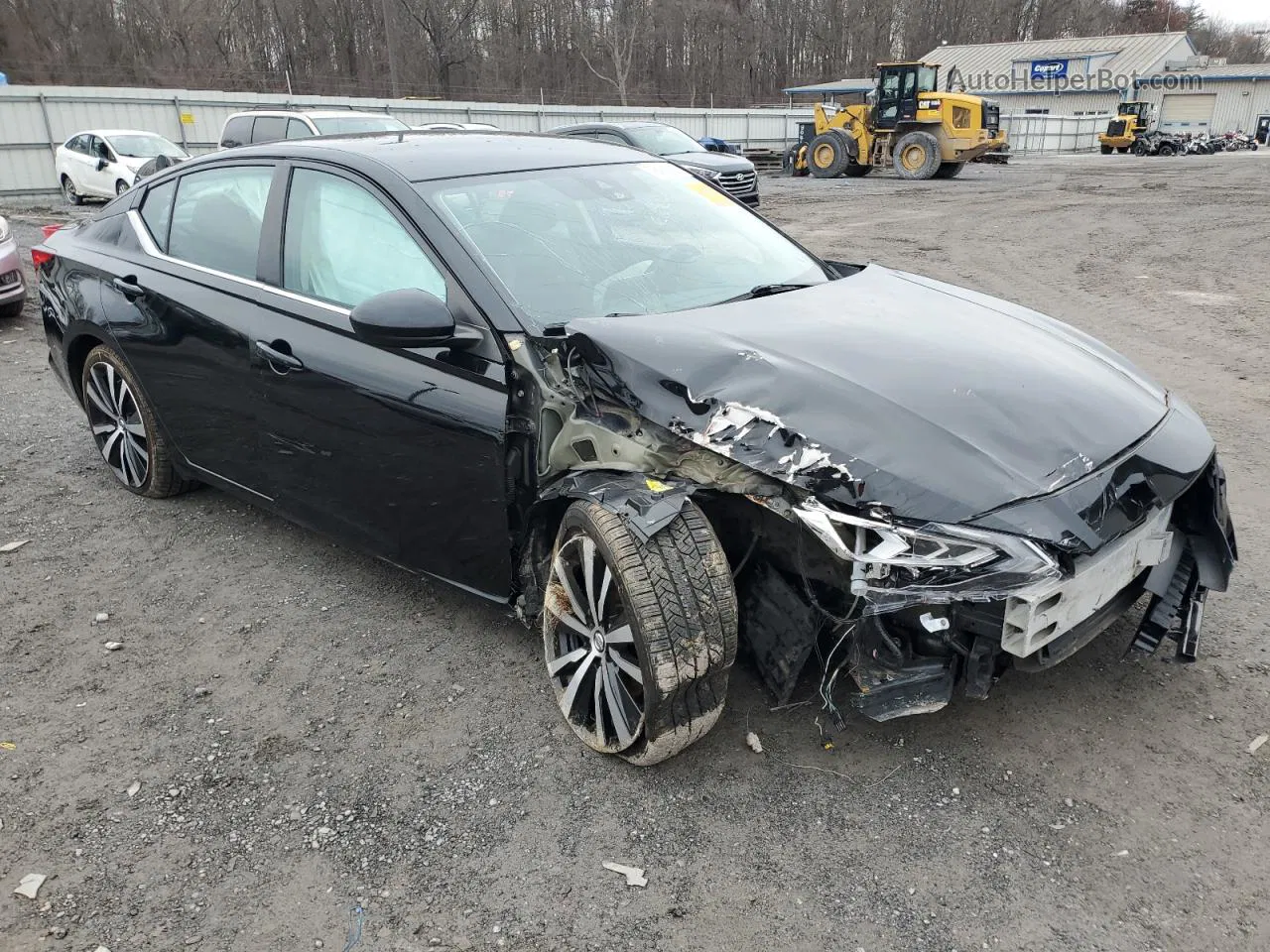 2021 Nissan Altima Sr Black vin: 1N4BL4CVXMN317751