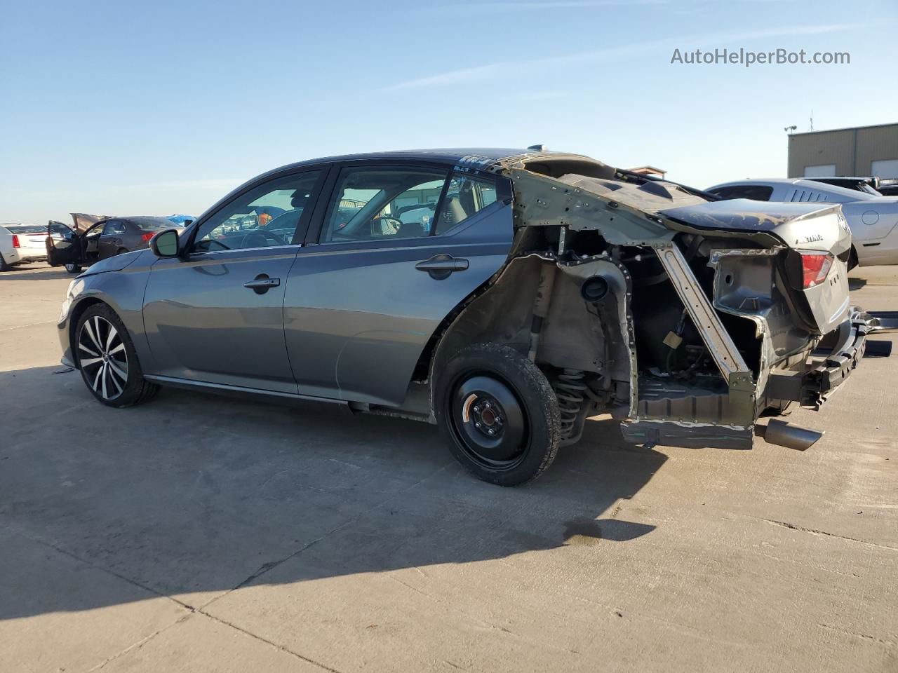 2021 Nissan Altima Sr Gray vin: 1N4BL4CVXMN325526