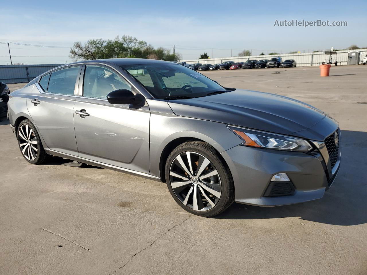 2021 Nissan Altima Sr Gray vin: 1N4BL4CVXMN325526