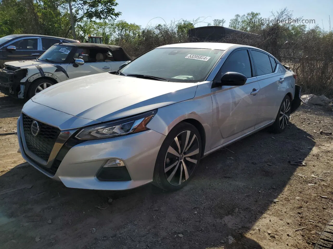 2021 Nissan Altima Sr Silver vin: 1N4BL4CVXMN365069