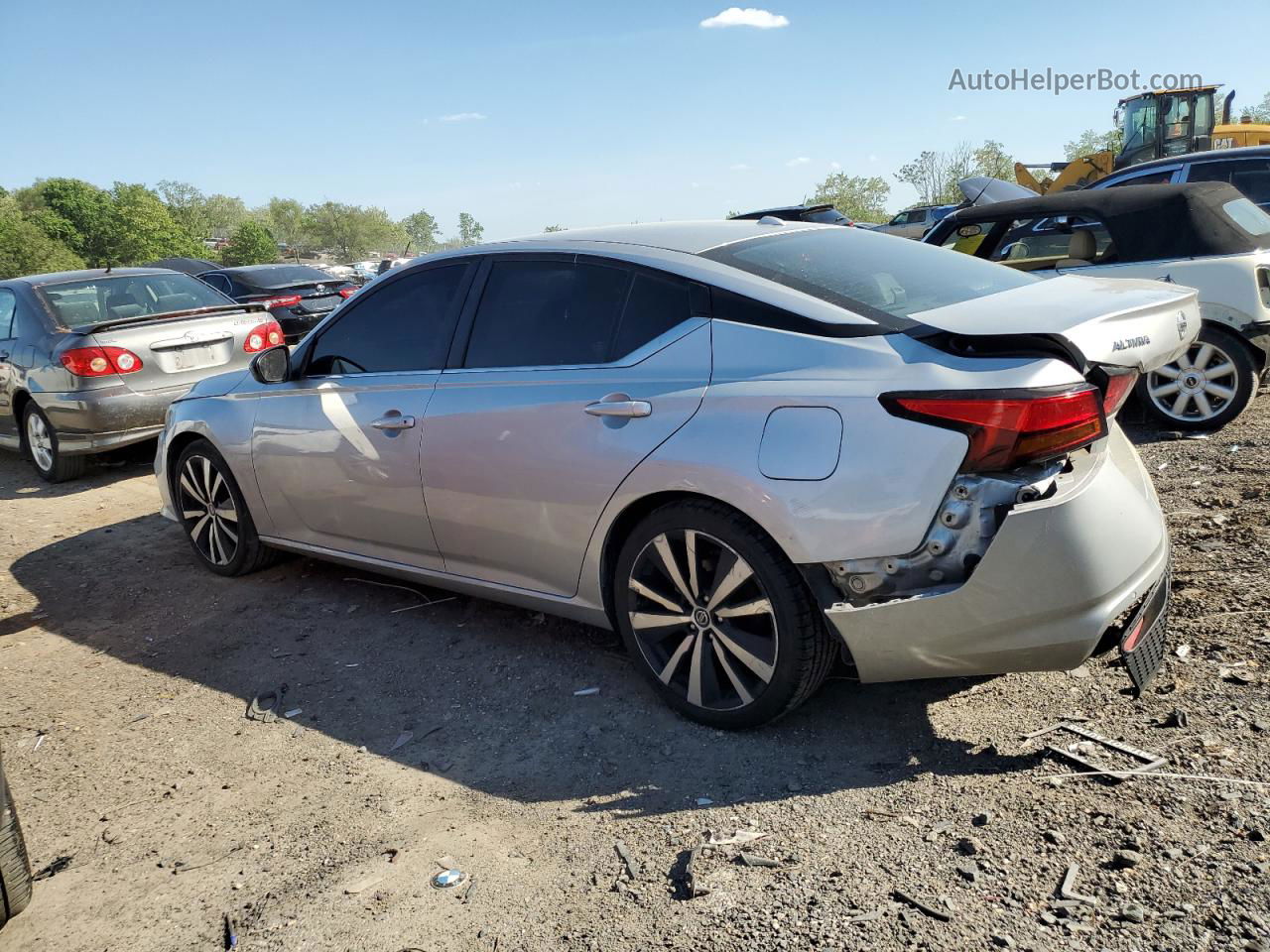 2021 Nissan Altima Sr Silver vin: 1N4BL4CVXMN365069