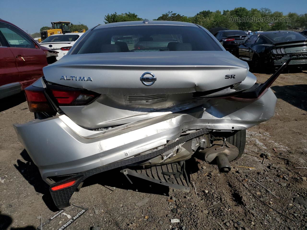 2021 Nissan Altima Sr Silver vin: 1N4BL4CVXMN365069