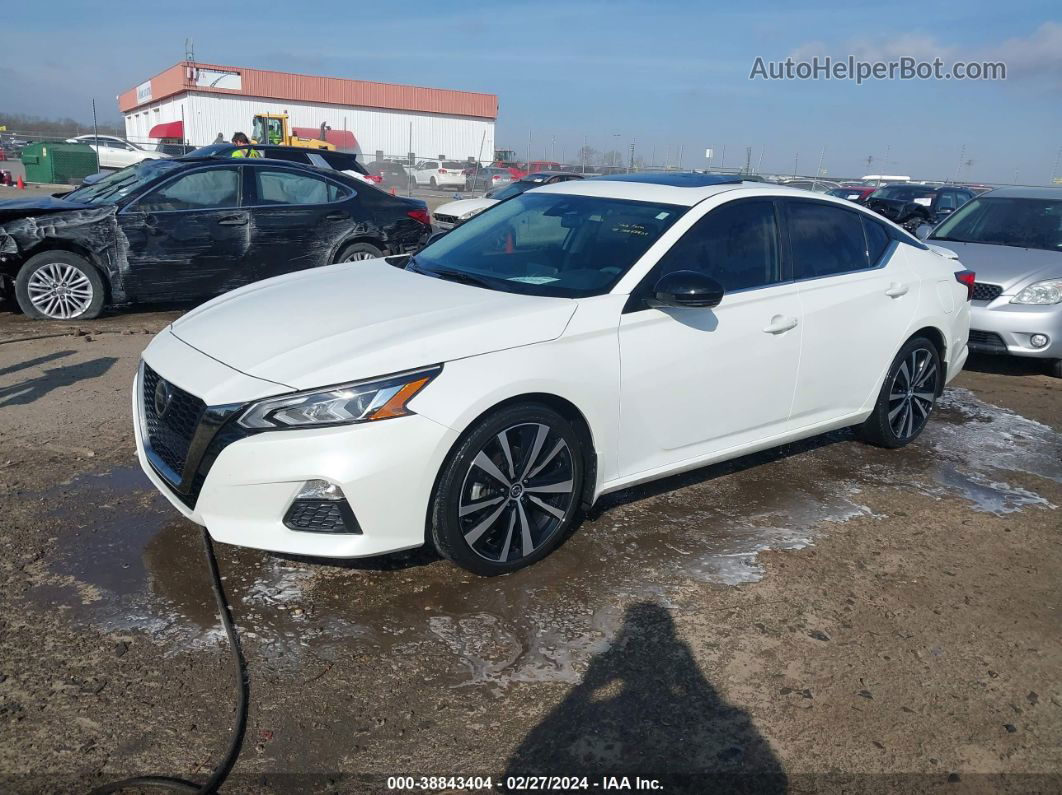 2021 Nissan Altima Sr Fwd White vin: 1N4BL4CVXMN418529