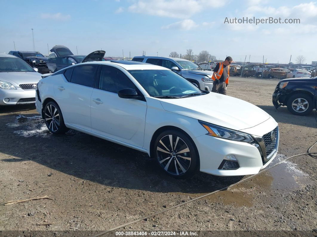 2021 Nissan Altima Sr Fwd White vin: 1N4BL4CVXMN418529