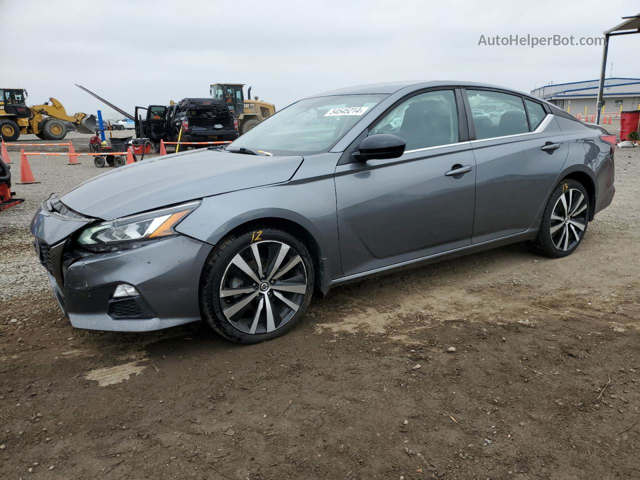 2019 Nissan Altima Sr Серый vin: 1N4BL4CW0KC185410