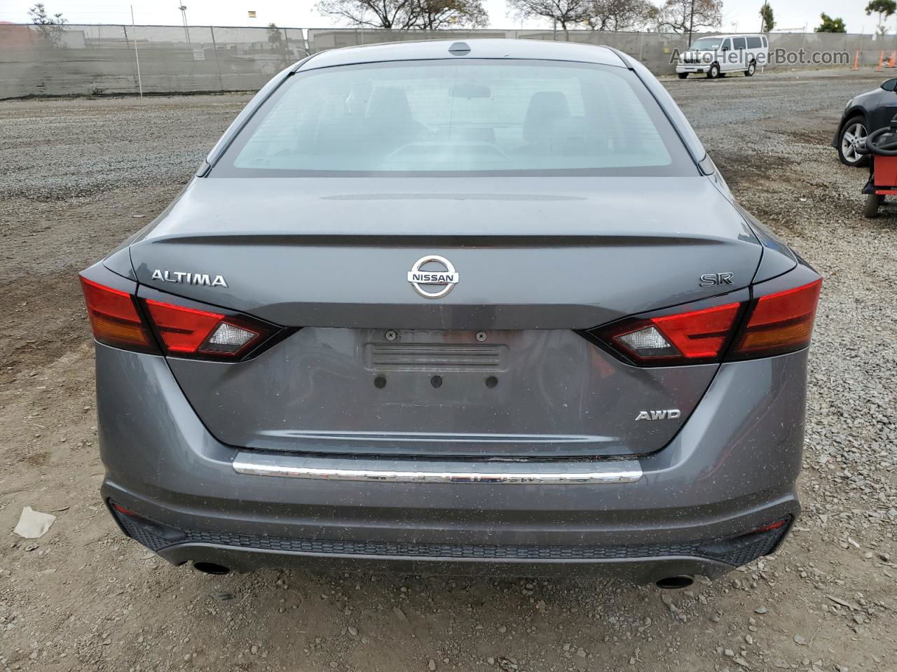 2019 Nissan Altima Sr Серый vin: 1N4BL4CW0KC185410