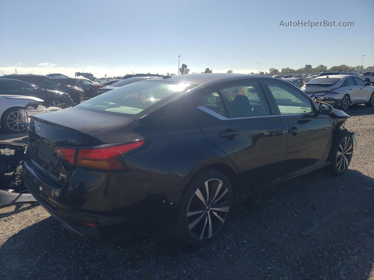 2019 Nissan Altima Sr Черный vin: 1N4BL4CW0KN301273