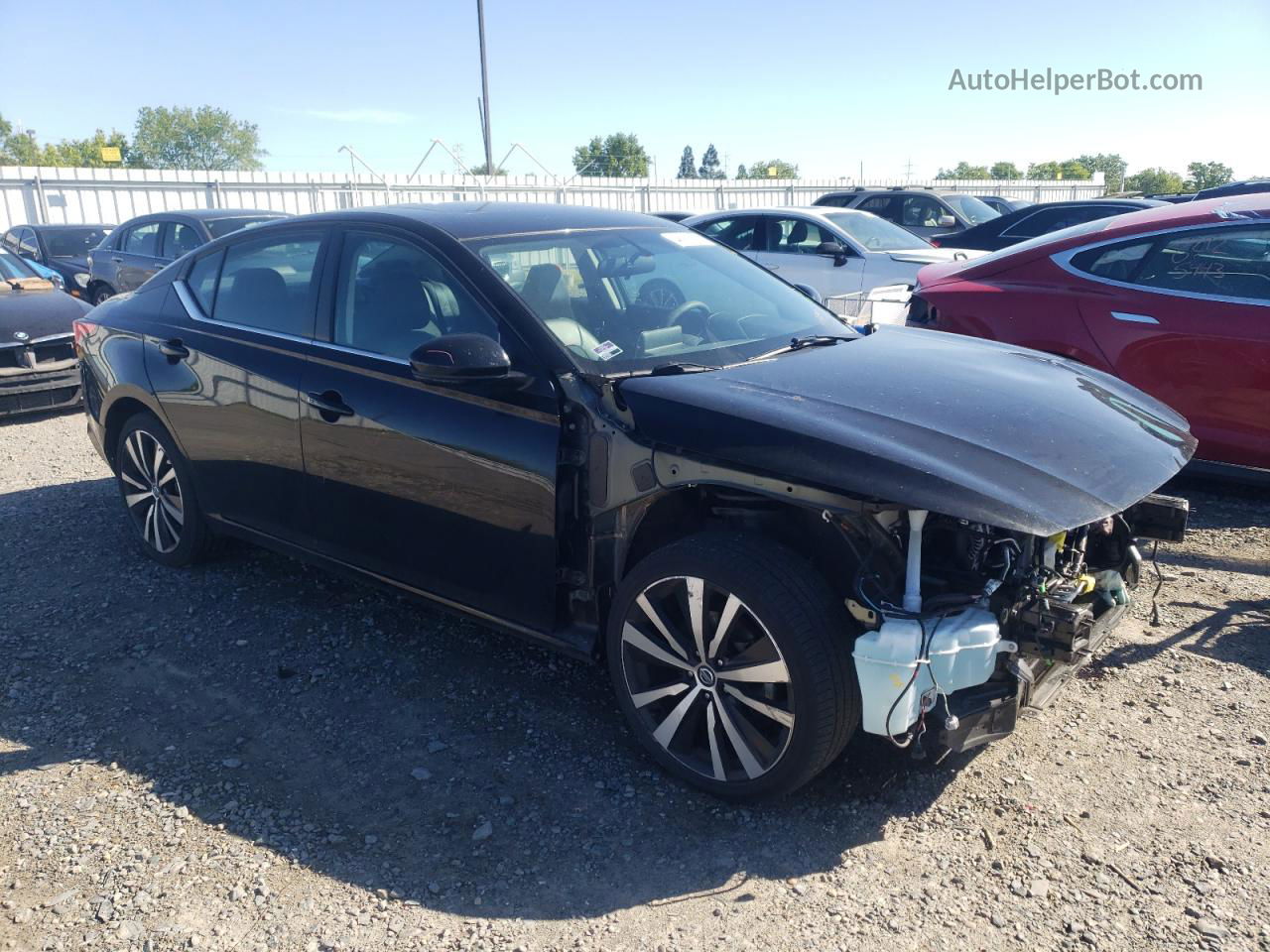 2019 Nissan Altima Sr Black vin: 1N4BL4CW0KN301273