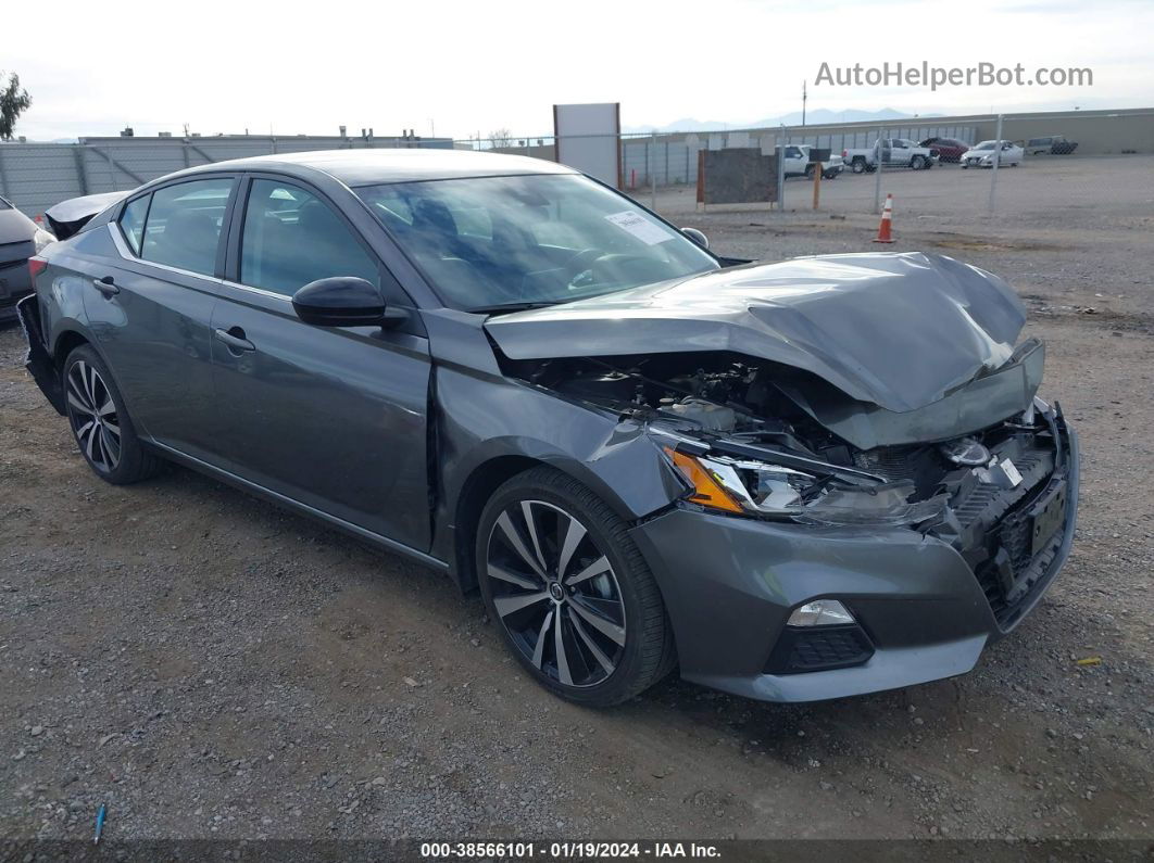 2021 Nissan Altima Sr Intelligent Awd Gray vin: 1N4BL4CW1MN415091