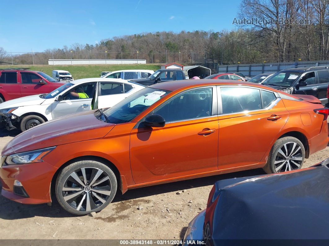 2021 Nissan Altima Sr Intelligent Awd Orange vin: 1N4BL4CW1MN418556