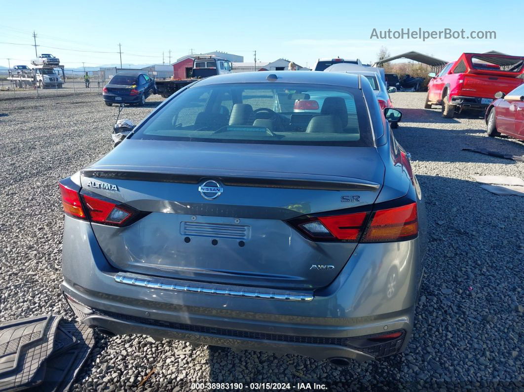 2021 Nissan Altima Sr Intelligent Awd Gray vin: 1N4BL4CW2MN371036