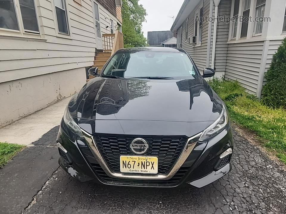 2021 Nissan Altima Sr Черный vin: 1N4BL4CW3MN305739