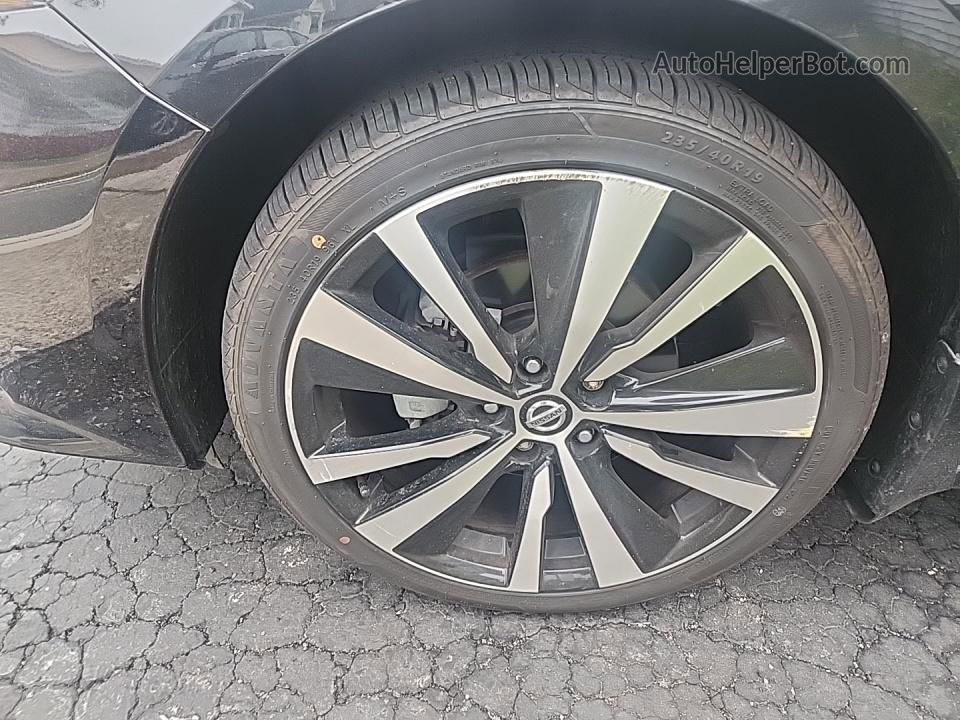 2021 Nissan Altima Sr Черный vin: 1N4BL4CW3MN305739