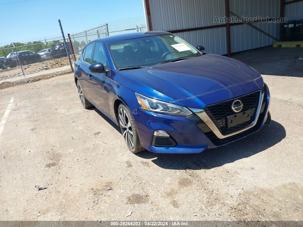 2021 Nissan Altima Sr Intelligent Awd Blue vin: 1N4BL4CW3MN314568