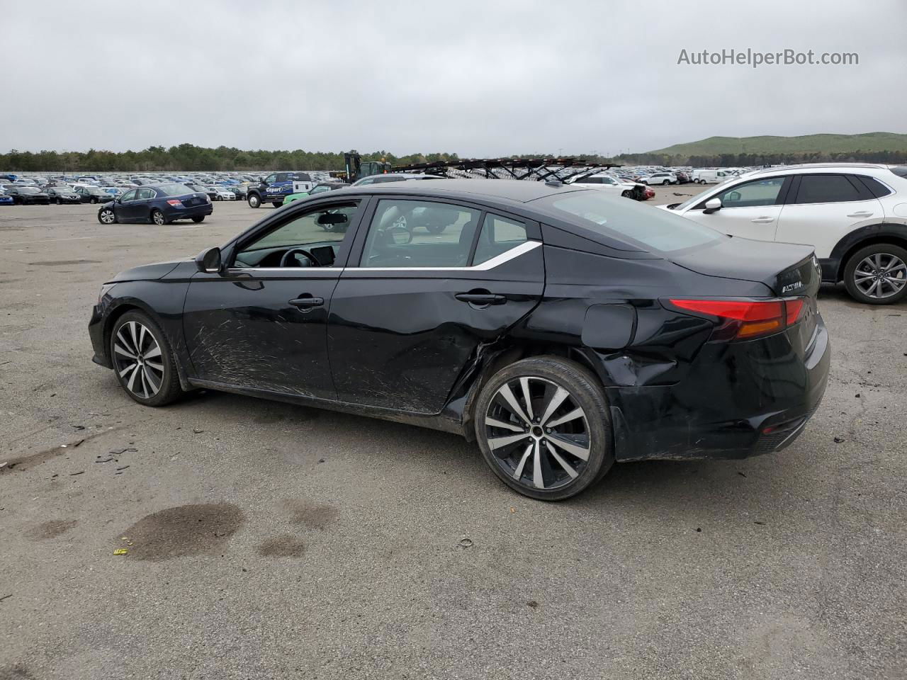 2021 Nissan Altima Sr Black vin: 1N4BL4CW3MN371739