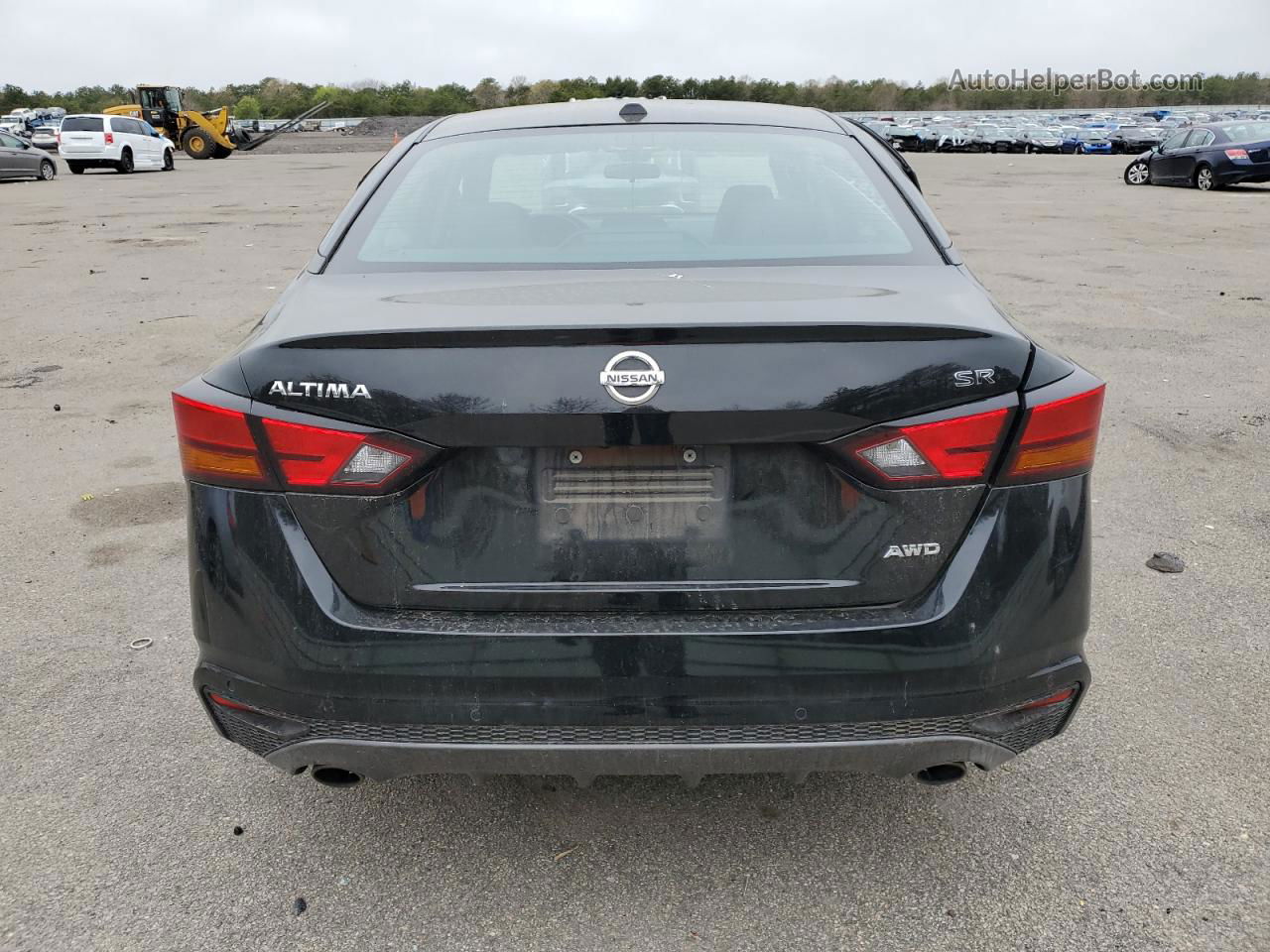 2021 Nissan Altima Sr Black vin: 1N4BL4CW3MN371739