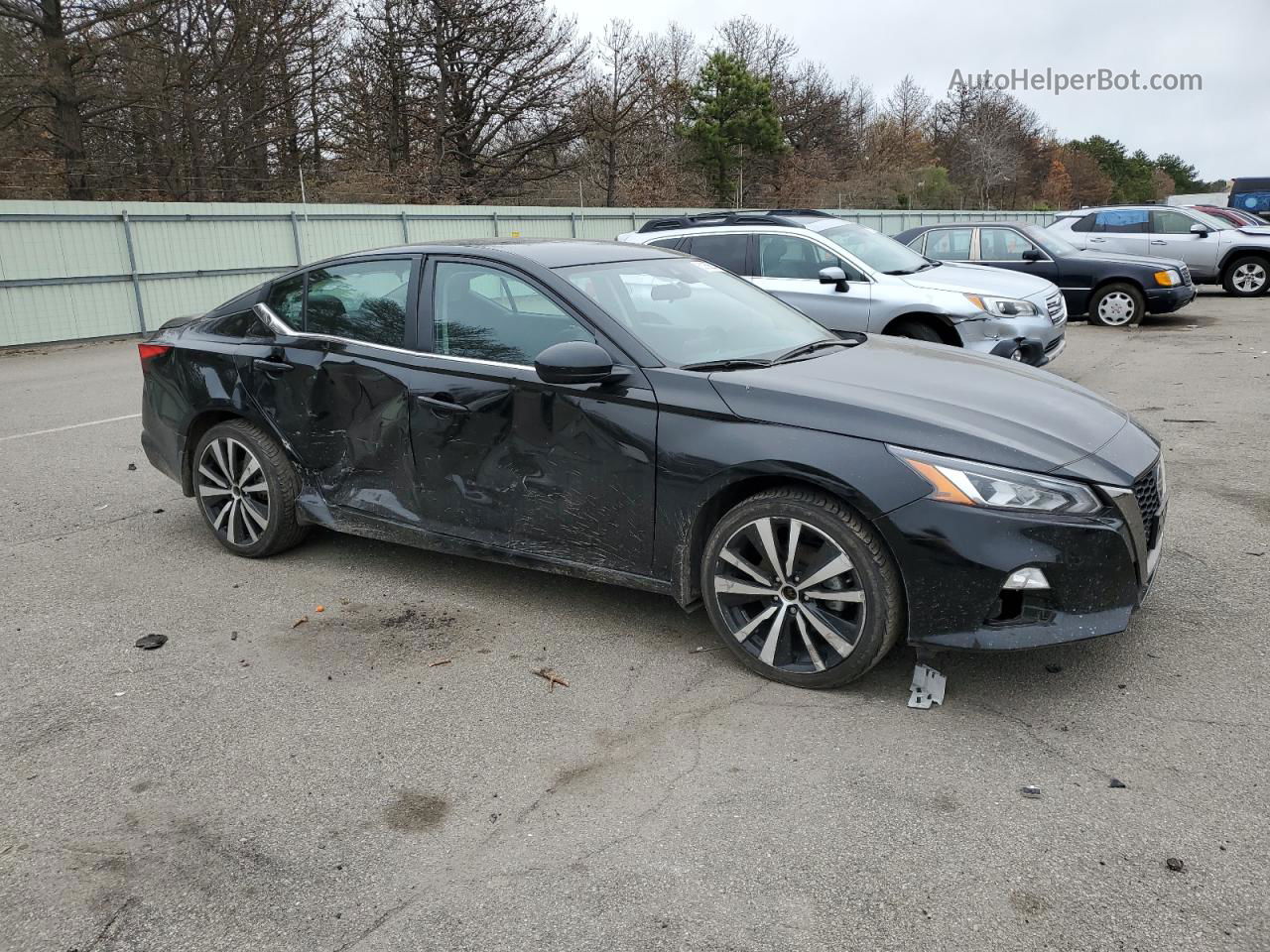 2021 Nissan Altima Sr Black vin: 1N4BL4CW3MN371739