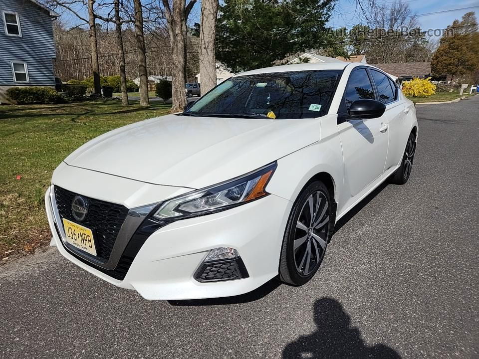 2021 Nissan Altima Sr White vin: 1N4BL4CW6MN324608