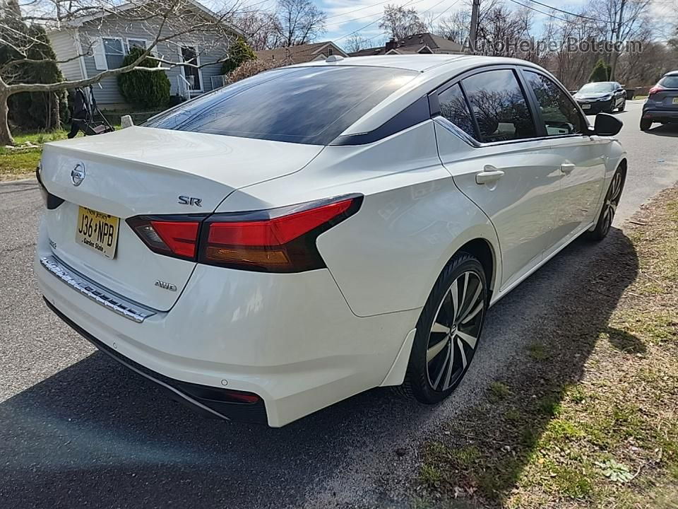 2021 Nissan Altima Sr White vin: 1N4BL4CW6MN324608