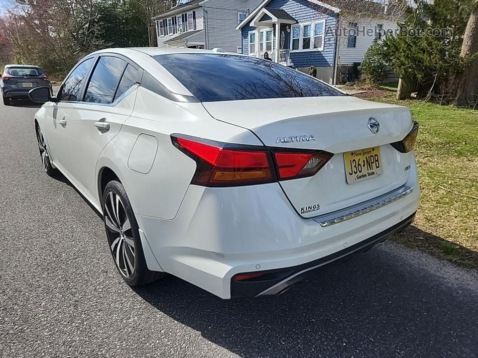 2021 Nissan Altima Sr White vin: 1N4BL4CW6MN324608