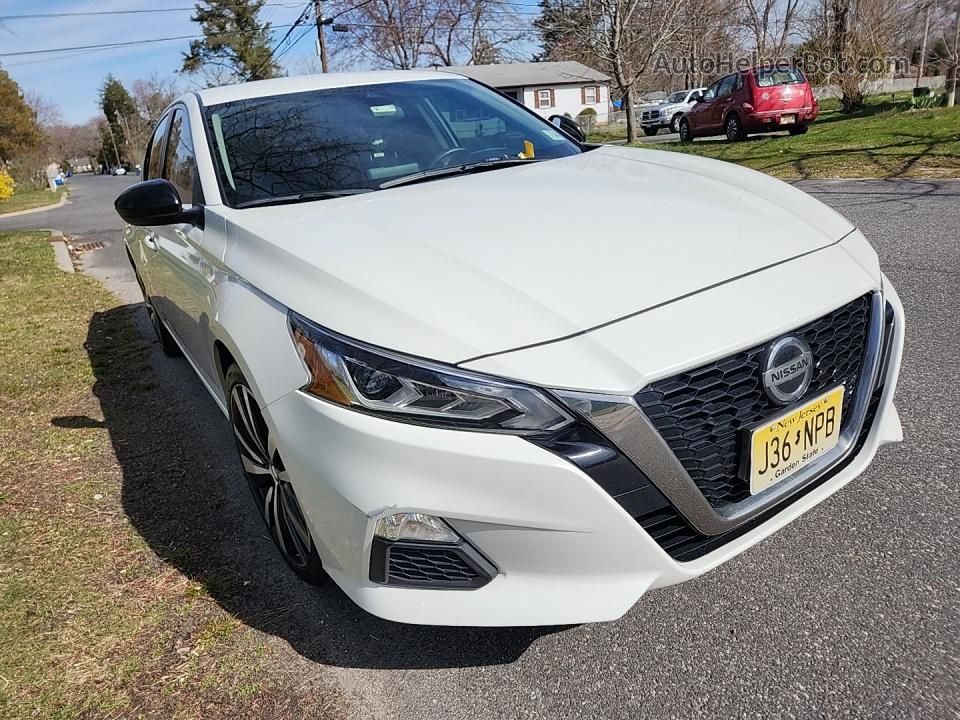 2021 Nissan Altima Sr White vin: 1N4BL4CW6MN324608