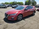 2021 Nissan Altima Sr Burgundy vin: 1N4BL4CW6MN373646