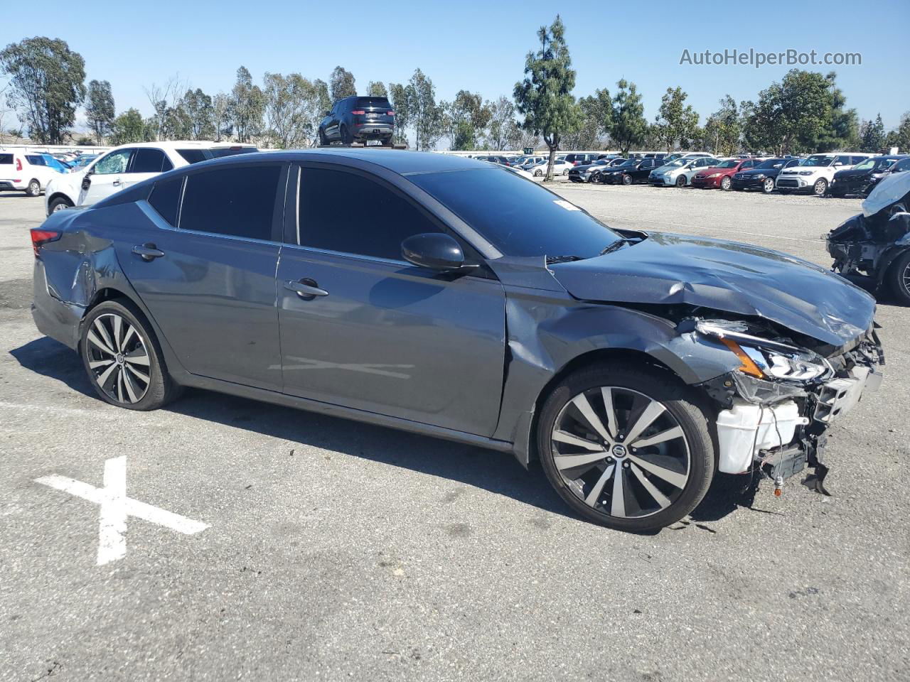 2019 Nissan Altima Sr Gray vin: 1N4BL4CW8KN326969