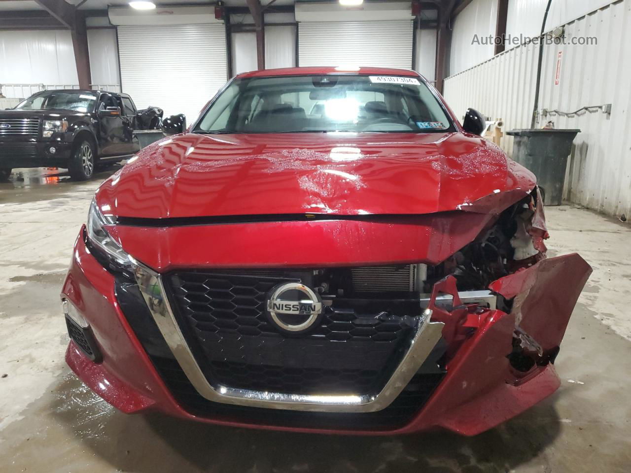 2021 Nissan Altima Sr Burgundy vin: 1N4BL4CW8MN417761