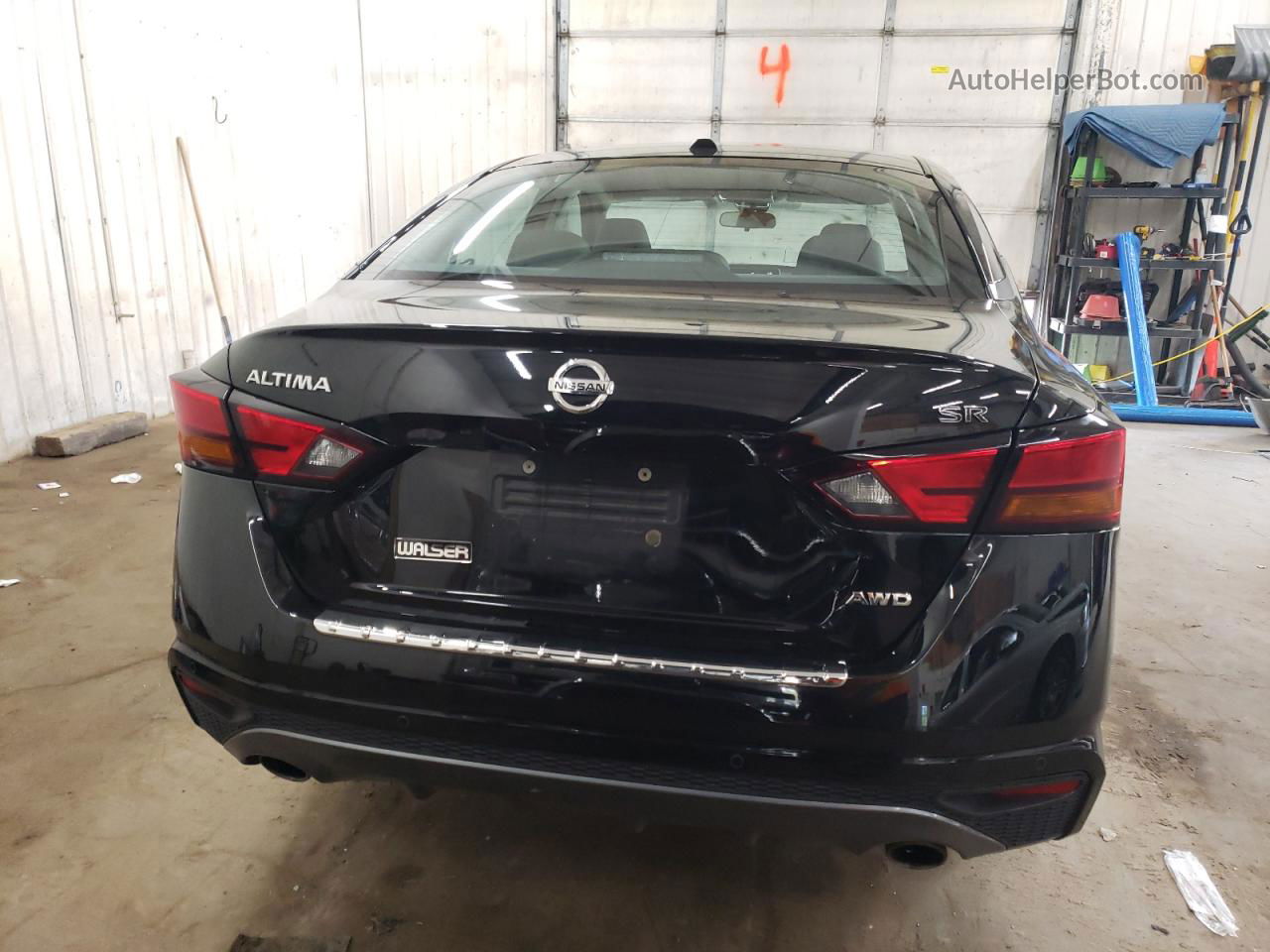 2021 Nissan Altima Sr Black vin: 1N4BL4CW9MN331763