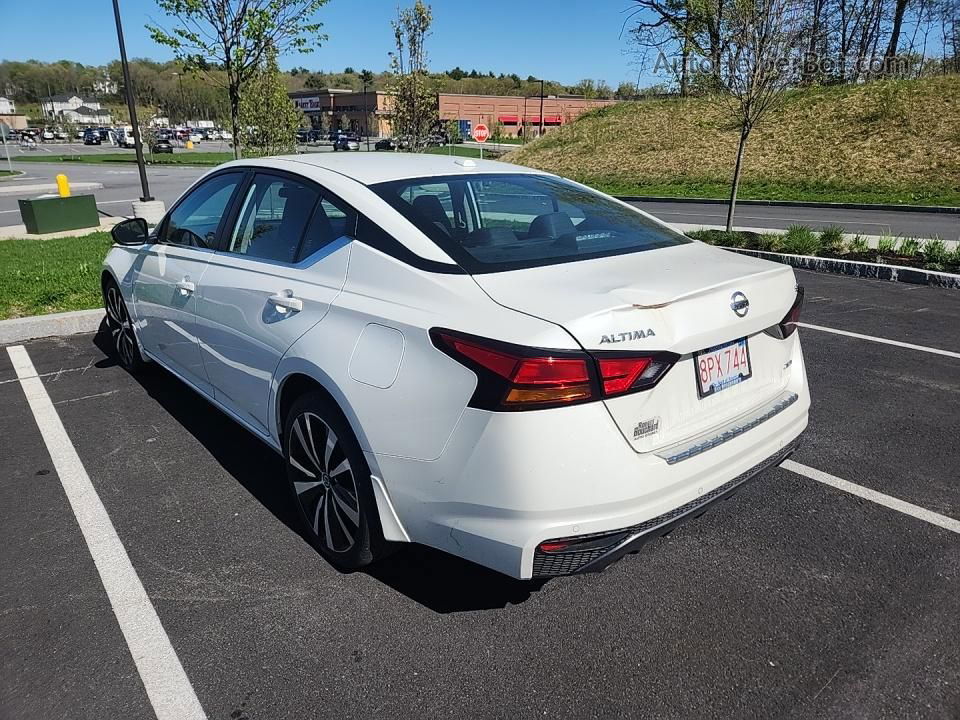 2021 Nissan Altima Sr Белый vin: 1N4BL4CW9MN360857