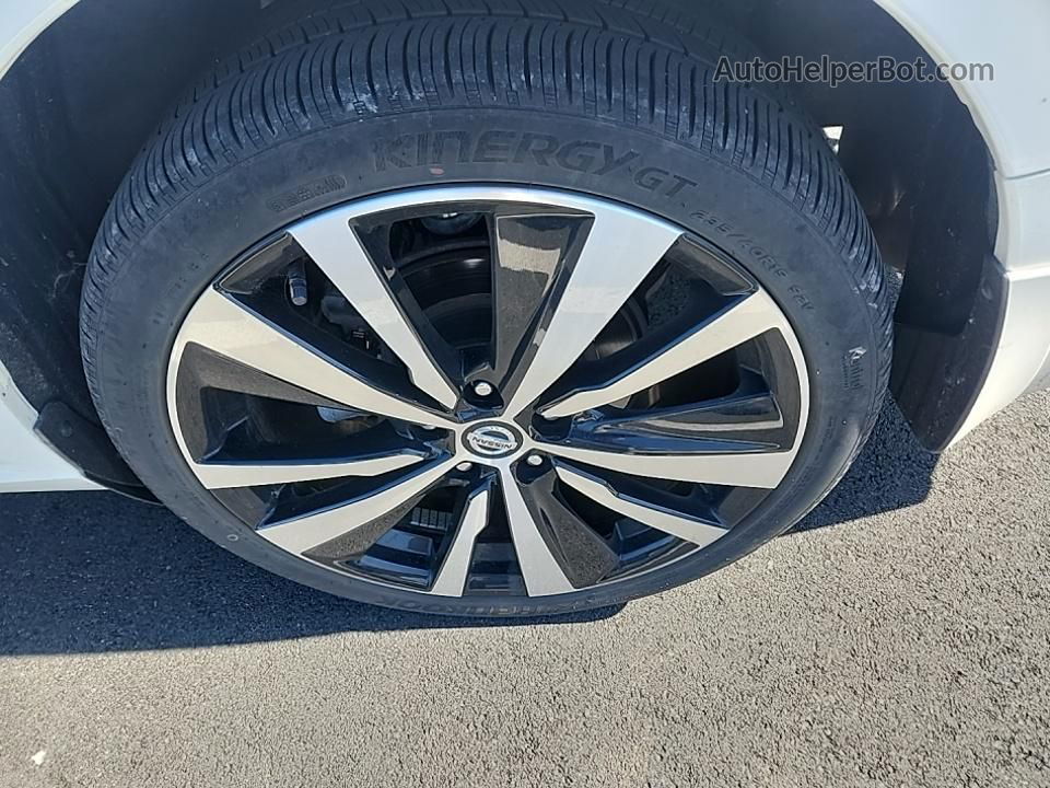 2021 Nissan Altima Sr Белый vin: 1N4BL4CW9MN360857