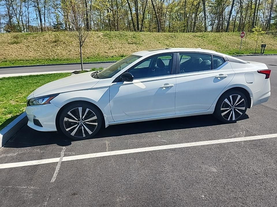 2021 Nissan Altima Sr Белый vin: 1N4BL4CW9MN360857