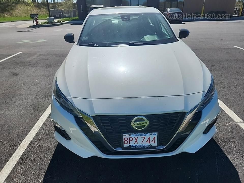 2021 Nissan Altima Sr Белый vin: 1N4BL4CW9MN360857