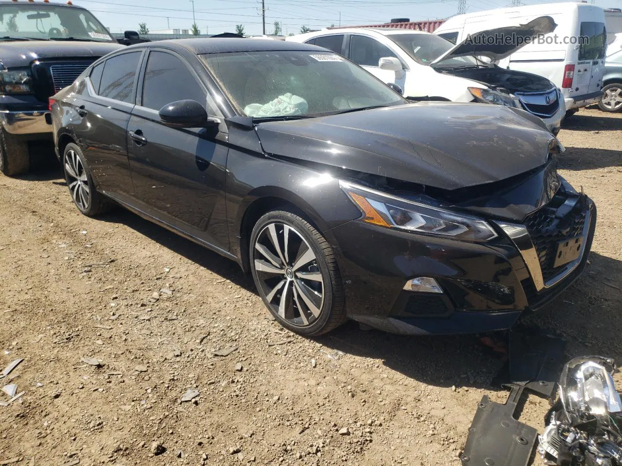 2021 Nissan Altima Sr Black vin: 1N4BL4CW9MN377027