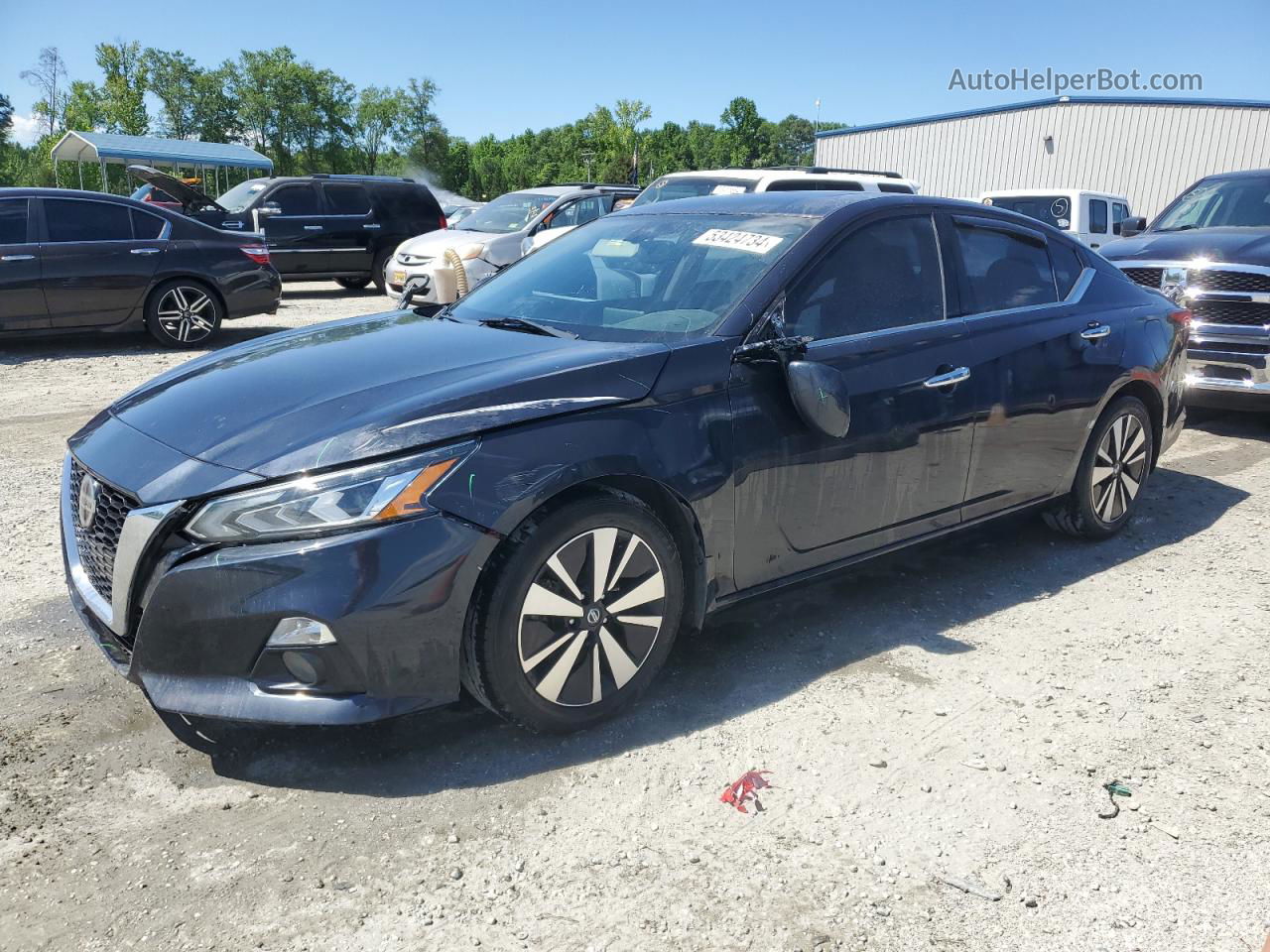 2019 Nissan Altima Sv Угольный vin: 1N4BL4DV0KC138352