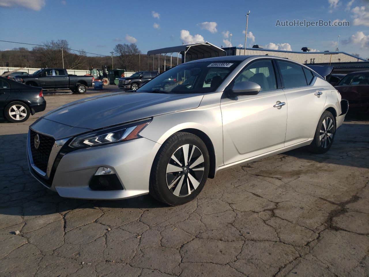 2019 Nissan Altima Sv Серебряный vin: 1N4BL4DV0KC162506