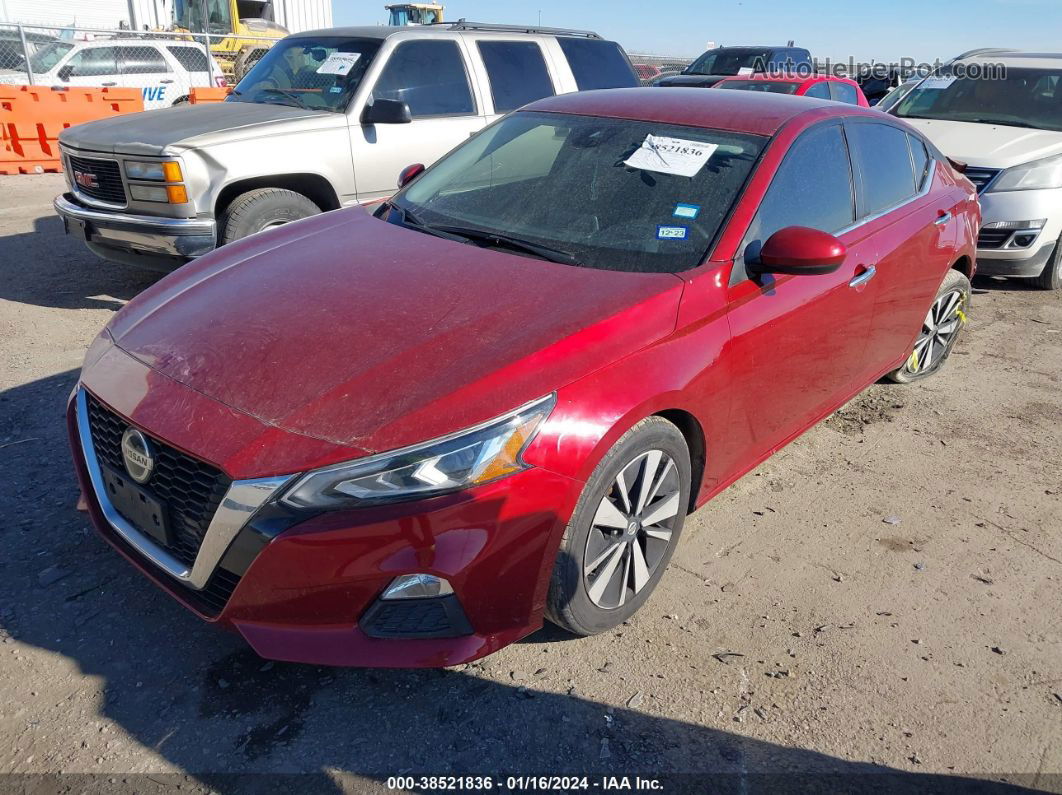 2021 Nissan Altima Sv Fwd Red vin: 1N4BL4DV0MN371459