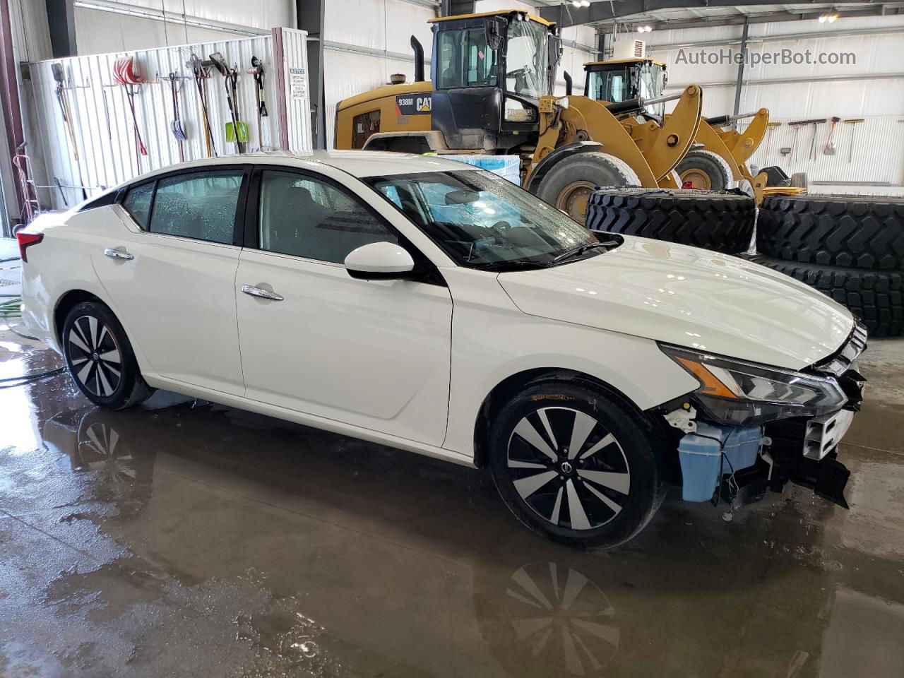 2021 Nissan Altima Sv White vin: 1N4BL4DV0MN416884