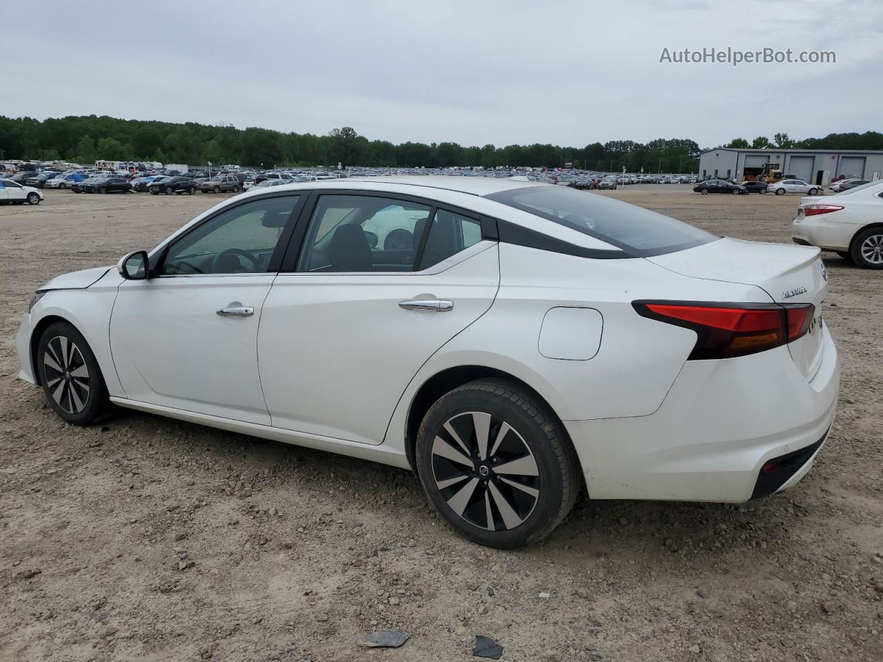 2019 Nissan Altima Sv White vin: 1N4BL4DV1KC104033