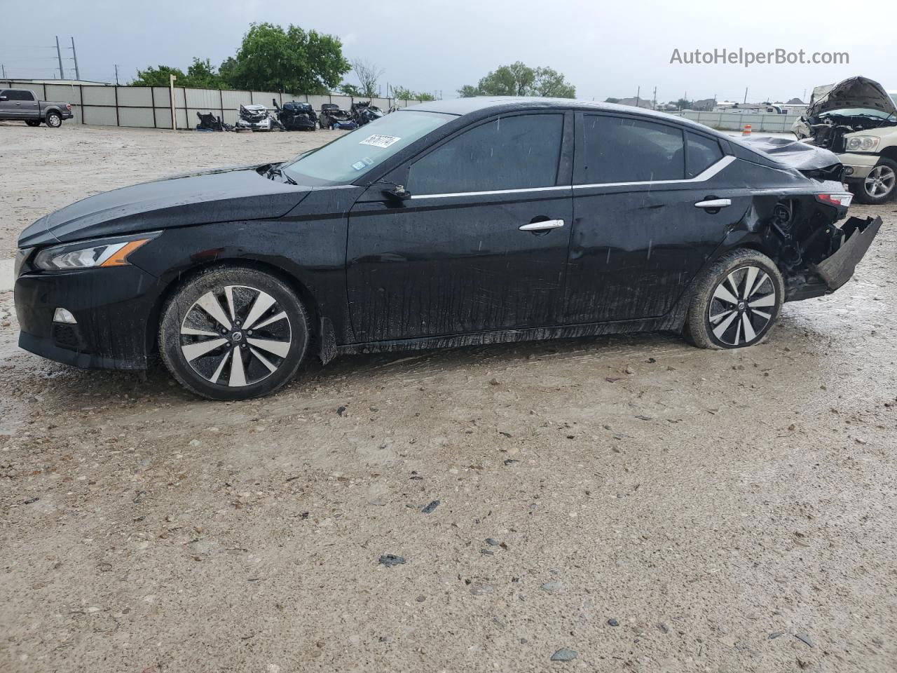 2021 Nissan Altima Sv Black vin: 1N4BL4DV1MN309665