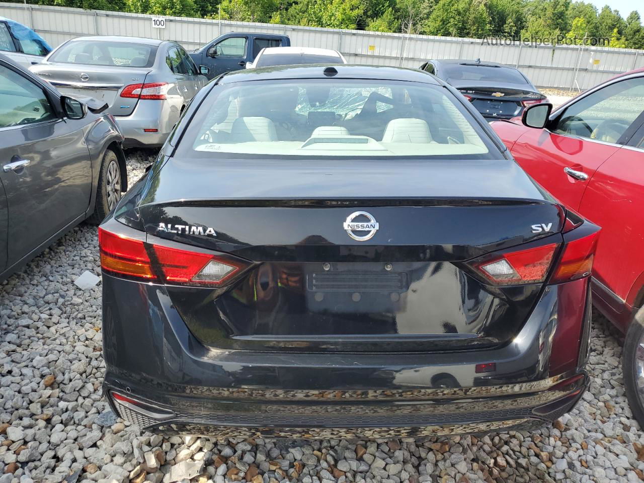 2021 Nissan Altima Sv Black vin: 1N4BL4DV1MN318897