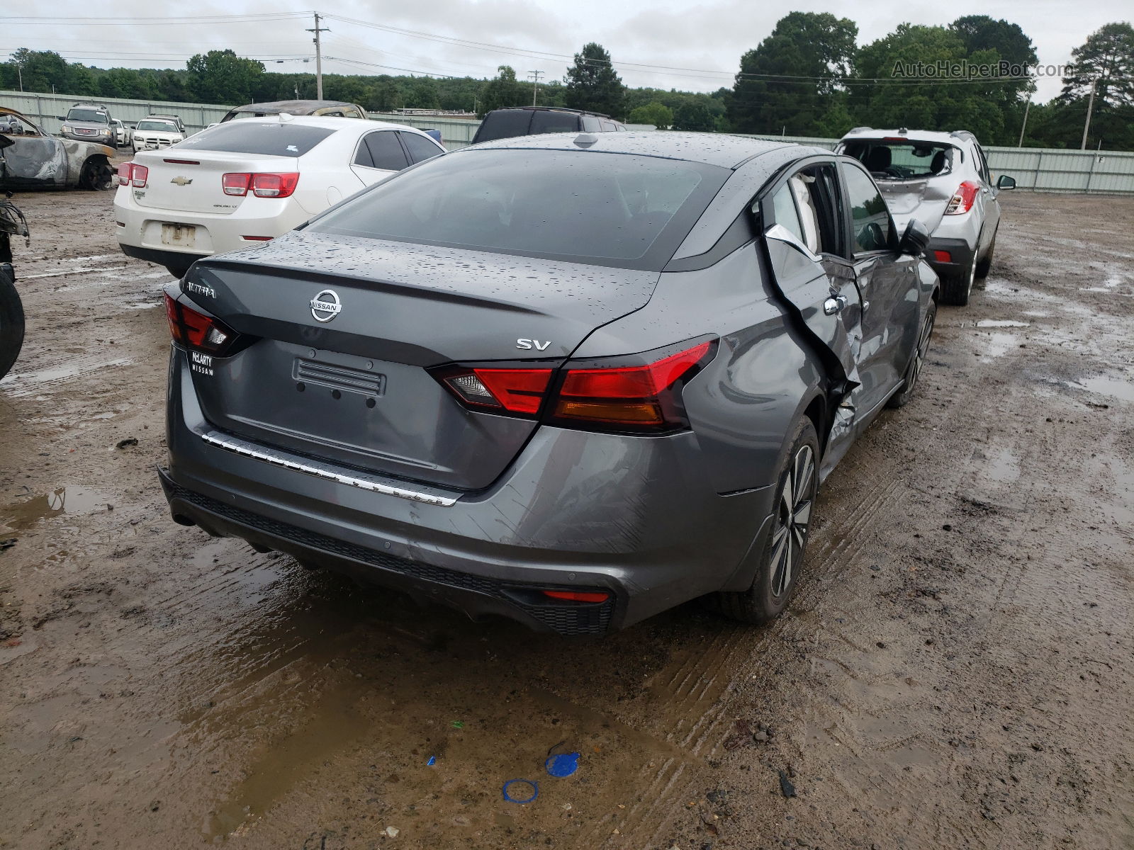 2021 Nissan Altima Sv Gray vin: 1N4BL4DV1MN349275