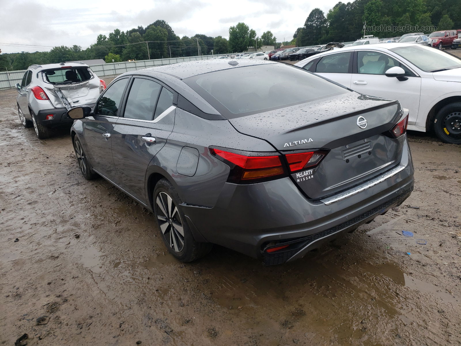 2021 Nissan Altima Sv Gray vin: 1N4BL4DV1MN349275