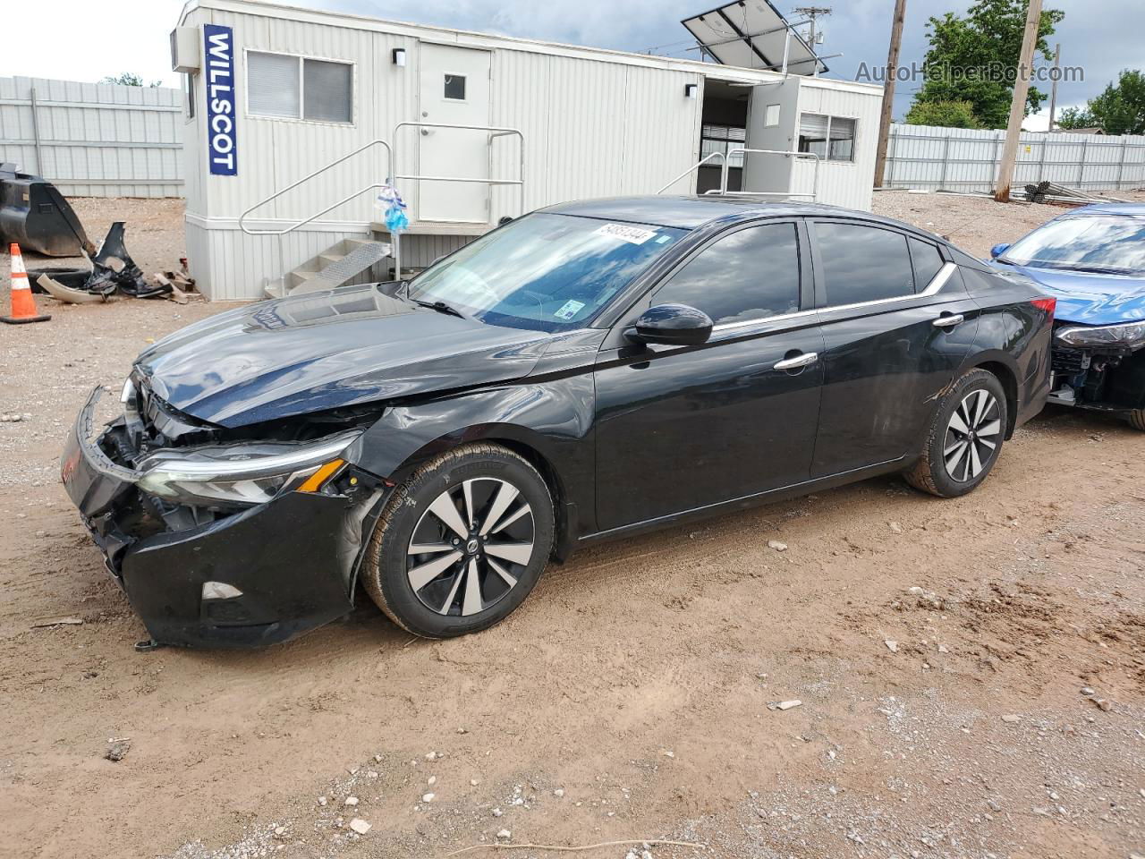 2021 Nissan Altima Sv Black vin: 1N4BL4DV1MN384480