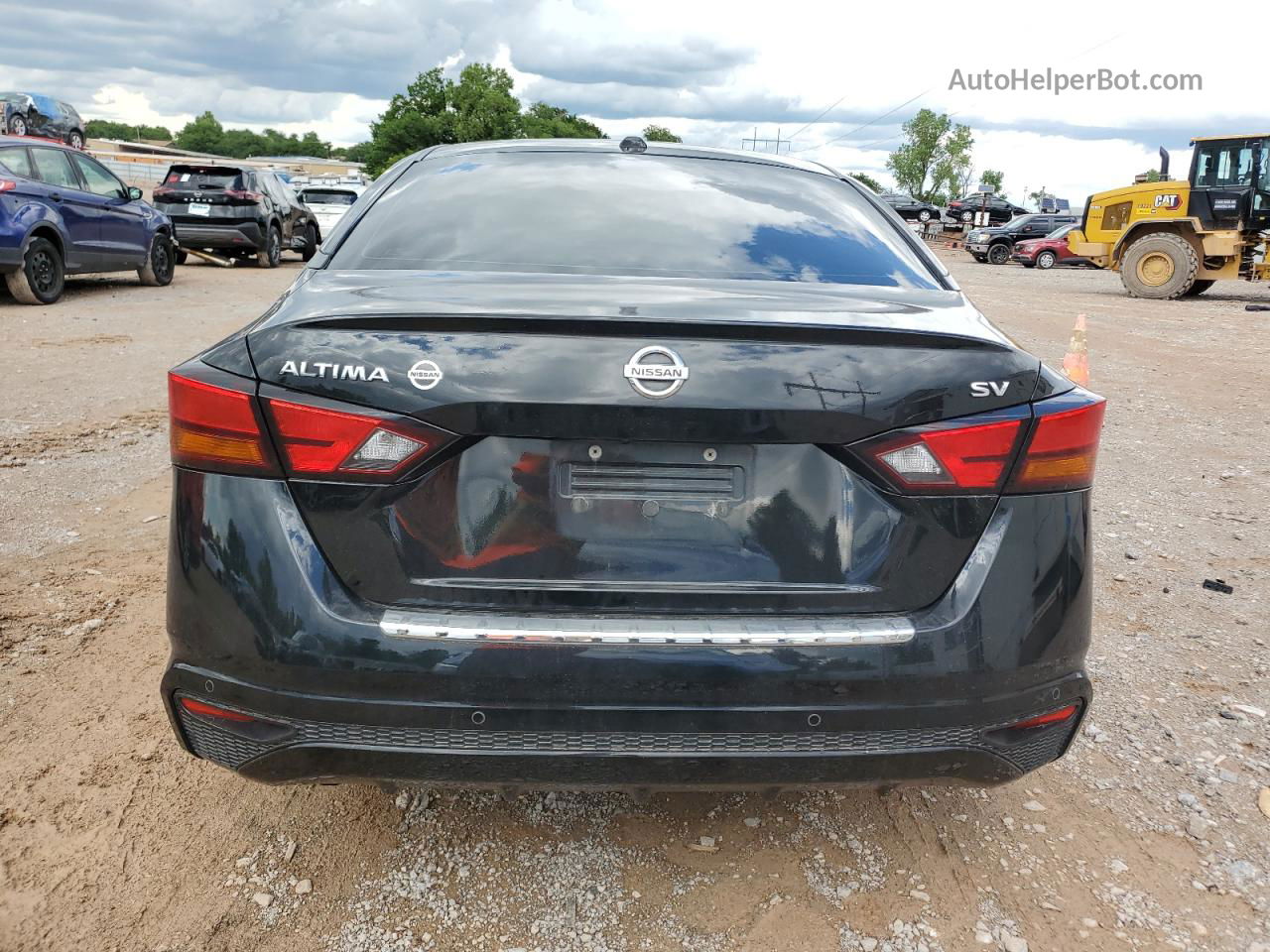 2021 Nissan Altima Sv Black vin: 1N4BL4DV1MN384480