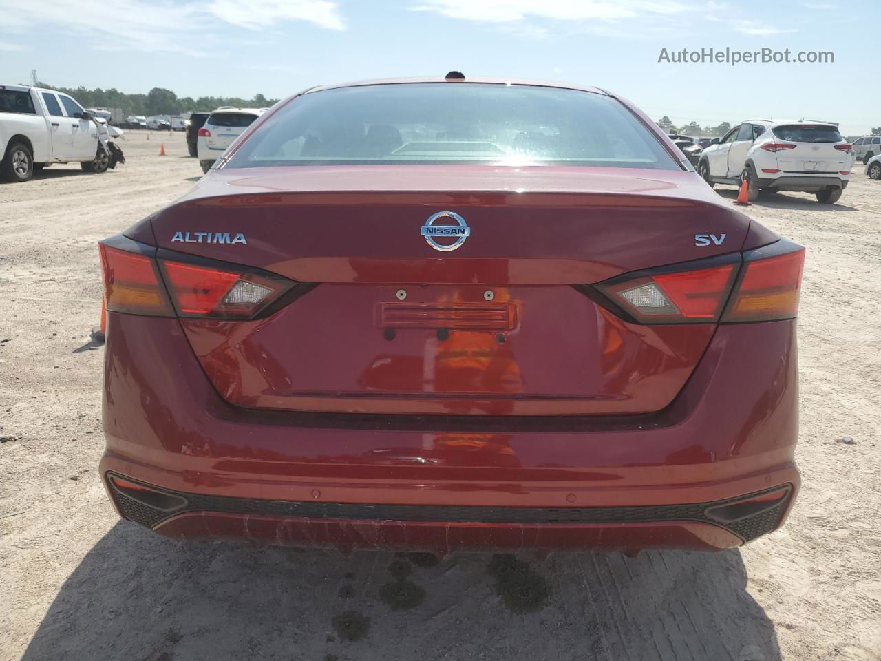 2021 Nissan Altima Sv Red vin: 1N4BL4DV1MN419860