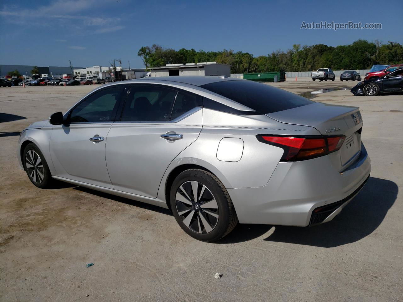 2019 Nissan Altima Sv Серебряный vin: 1N4BL4DV2KC124386