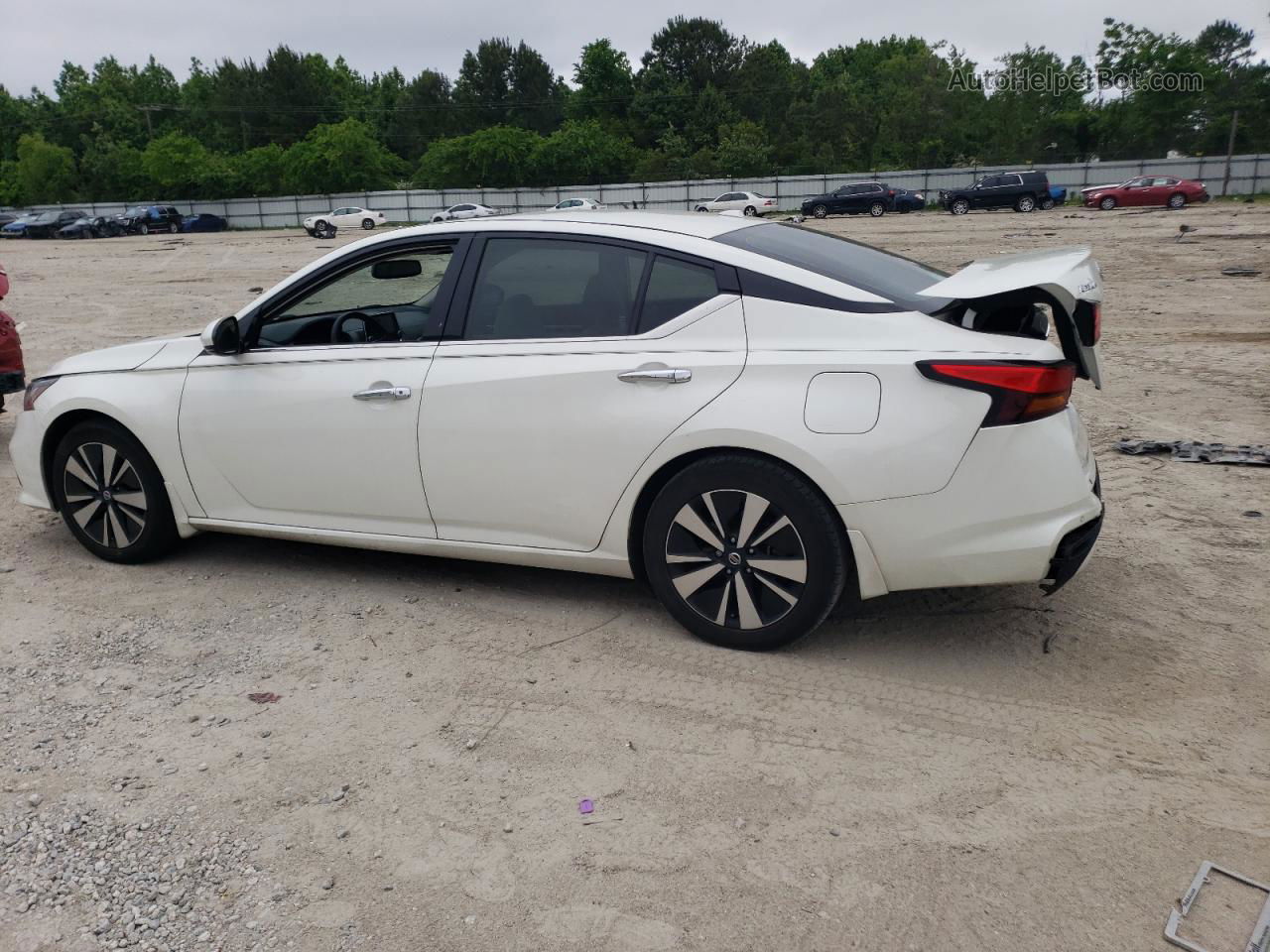 2019 Nissan Altima Sv White vin: 1N4BL4DV2KC131709