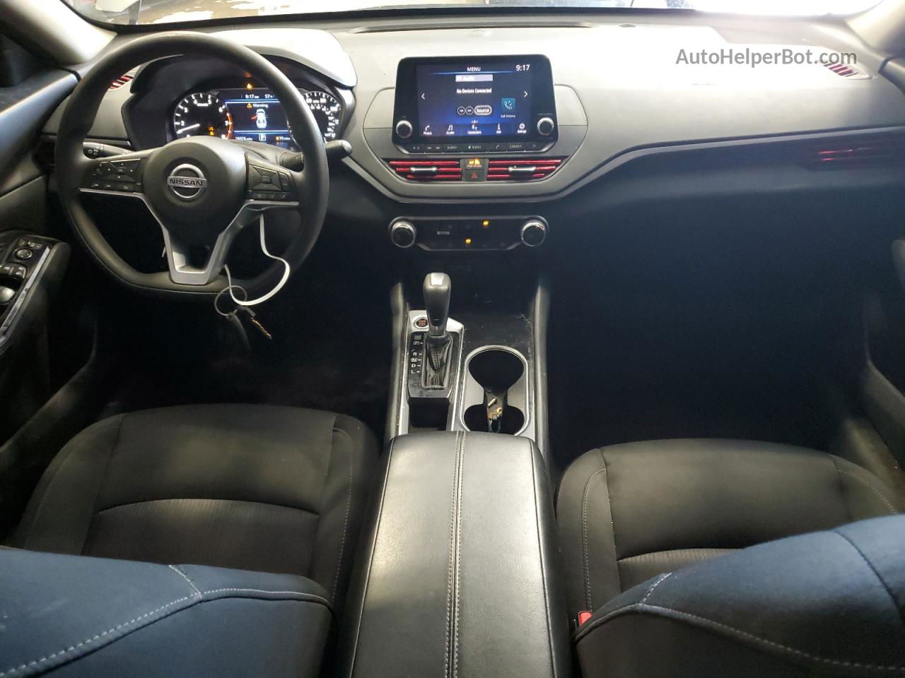 2021 Nissan Altima Sv Серый vin: 1N4BL4DV2MN316530