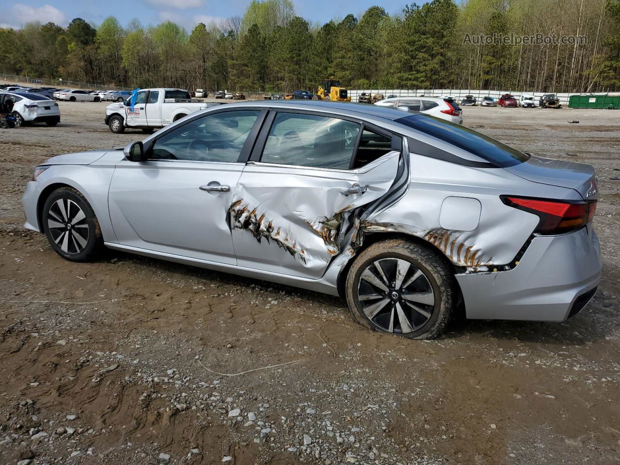 2021 Nissan Altima Sv Silver vin: 1N4BL4DV2MN339628